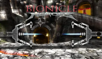 Bionicle Heroes screen shot title